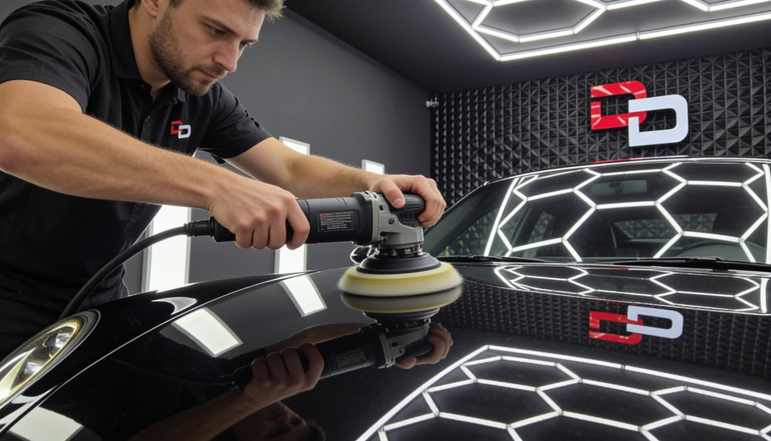 Професионална корекција на лак во Dolphin Detailing студио, Струмица